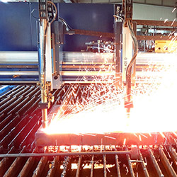Impressionen vom CNC-Autogenbrennen